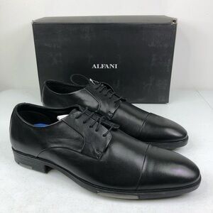 Alfani Reign Black Water Resistant Oxford Shoes